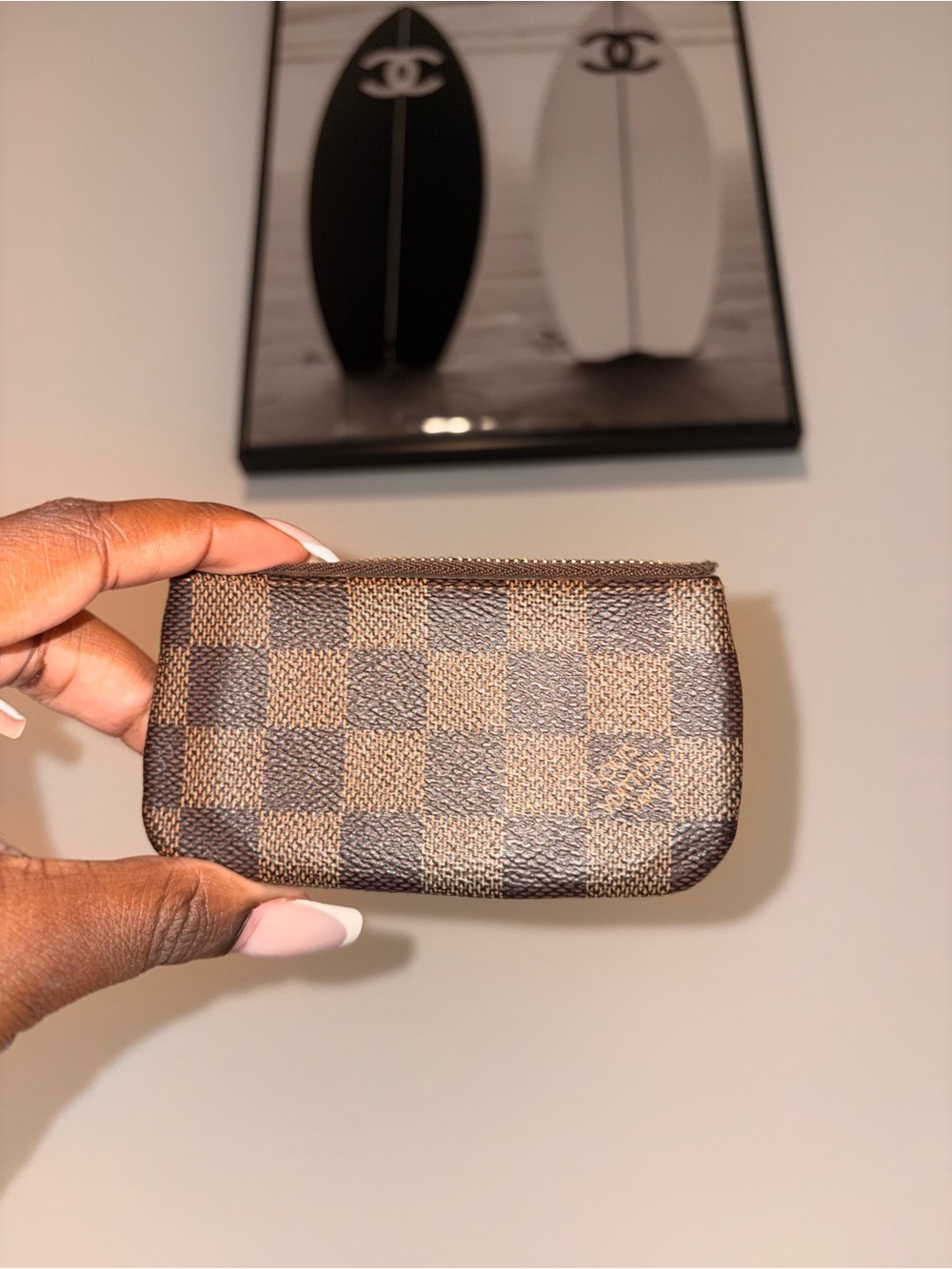 Louis Vuitton ‘Damier Ebene’ Pouch